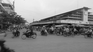 Kreuzung Battambang