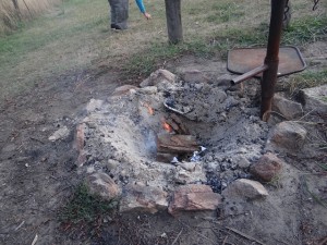 Lagerfeuer im Alpine NP