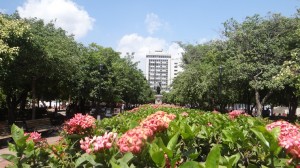 Park Simon Bolivar in Santa Marta