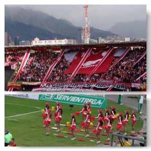 Santa Fe Bogota Fußballspiel