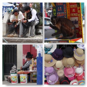 Huaraz Strassenalltag