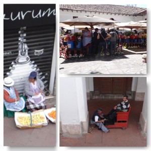 Menschen in Cuenca
