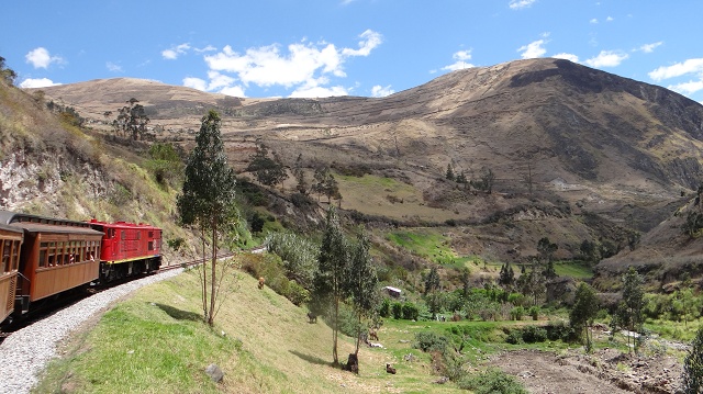 Teufelnase Zugfahrt in Ecuador