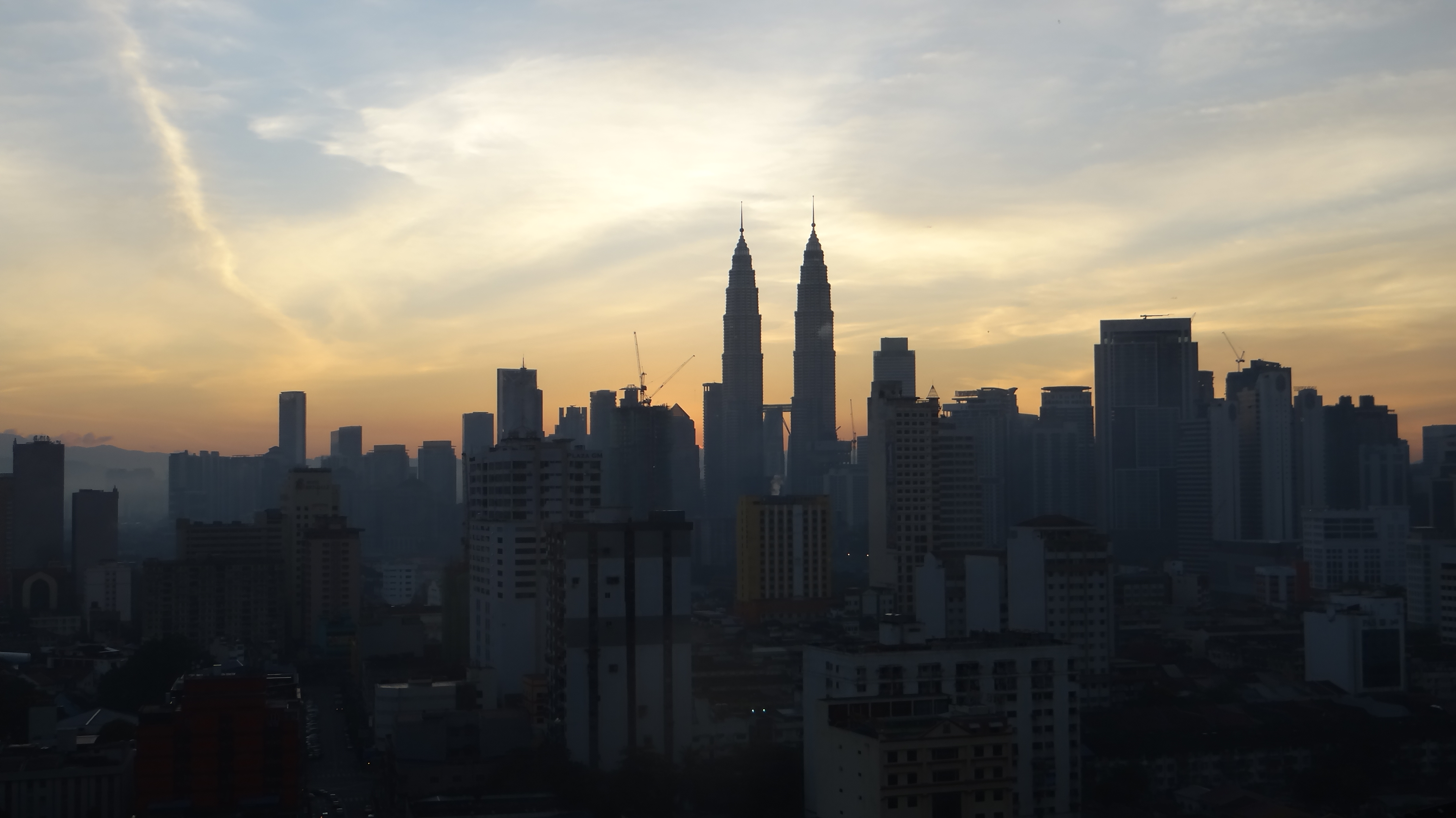 Petronas Towers, KL am Abend